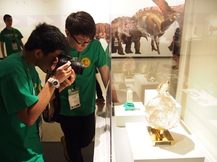 比賽以外，同學獲安排參觀當地博物館。